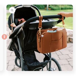 FRESHLY PICKED Cognac Classic Stroller Caddy